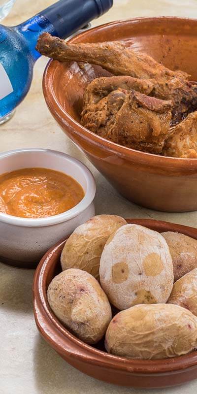 Platos principales menú Otelo